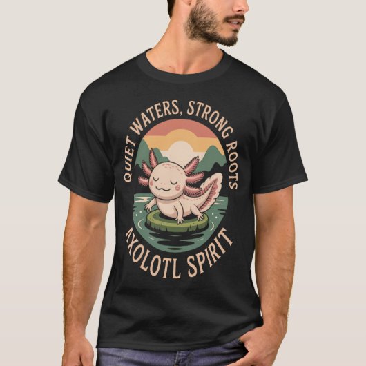 ピンクのかわいいサカバンバスピス Tシャツ (正面)