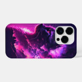 ピンクのかわいい猫 iPhoneケース (裏面横)