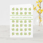 ピンクのかわいらしローズブズドイツ語グリーティング誕生日 カード (黄色い花)