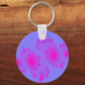 ピンクのくしゃみキーチェーン キーホルダー (正面)