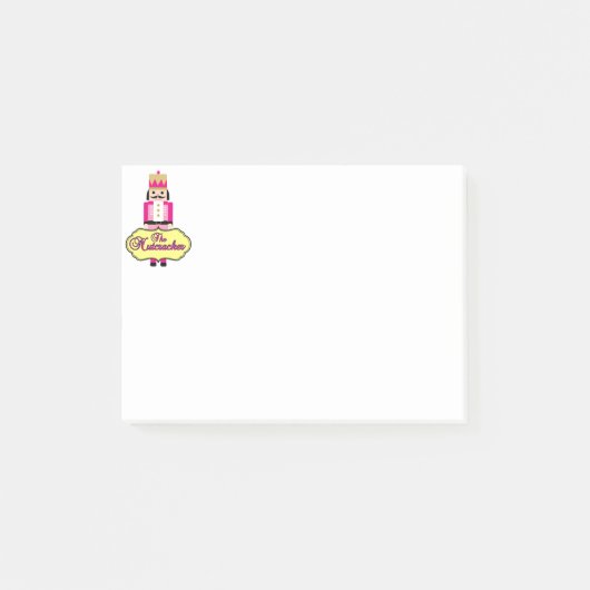 ピンクのくるみ割りのバレエ ポストイット (正面)