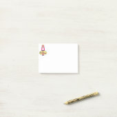ピンクのくるみ割りのバレエ ポストイット (デスク上)