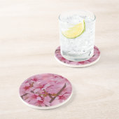 ピンクのさくらんぼに日本の染まる コースター (側面)