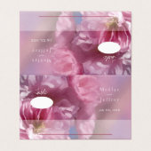 ピンクのさくらんぼの木の花の春の結婚式 (外部フラット)