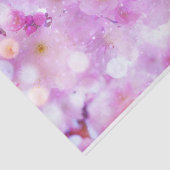 ピンクのさくらんぼ花の写真 薄葉紙 (詳細)