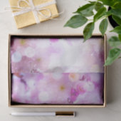 ピンクのさくらんぼ花の写真 薄葉紙 (ギフト)