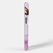 ピンクのさくらんぼ花ラベンダーiPhone / iPadケース Case-Mate iPhoneケース (裏面 / 右)