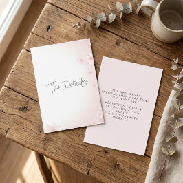 ピンクのさくらんぼ花咲く詳細エンクロージャカード エンクロージャーカード