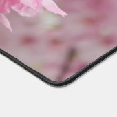 ピンクのさくらんぼ花花，自然写真 デスクマット (コーナー)