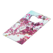 ピンクのさくらんぼ クレジットカード栓抜き (正面アングル)