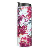 ピンクのさくらんぼ タンブラー (回転右)