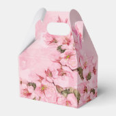 ピンクのさくらんぼ フェイバーボックス (裏面サイド)