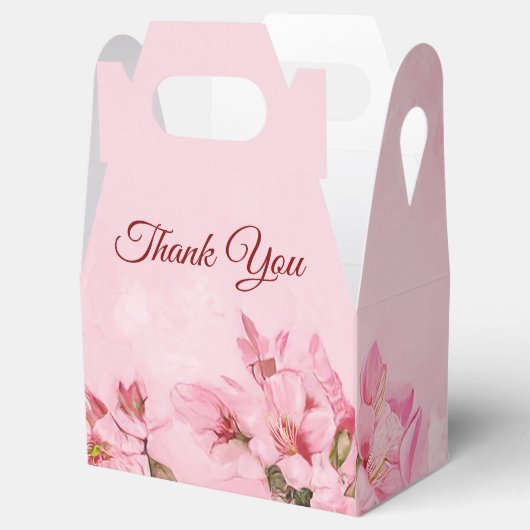 ピンクのさくらんぼ フェイバーボックス (オープン)