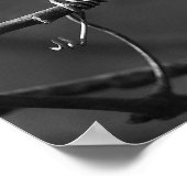 ピンクのさくらんぼ ポスター (角)