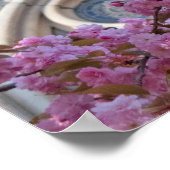 ピンクのさくらんぼ ポスター (角)