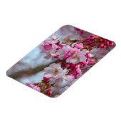 ピンクのさくらんぼ マグネット (左側)