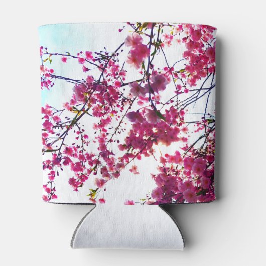 ピンクのさくらんぼ 缶クーラー (裏面)