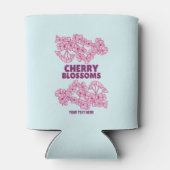 ピンクのさくらんぼ 缶クーラー (裏面)