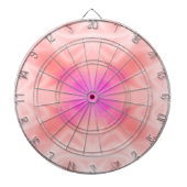 ピンクのしぶき ダーツボード (正面)