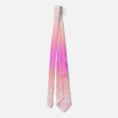 ピンクのしぶき ネクタイ (裏面)