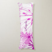 ピンクのしぶき ボディピロー (正面縦)