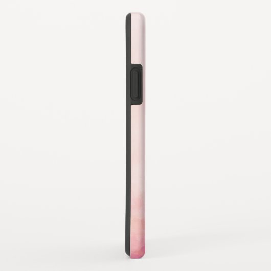 ピンクのすくいの染料-名前を加えて下さい Case-Mate iPhoneケース (裏面/右)