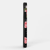 ピンクのちっぽけなシャクヤク Case-Mate iPhoneケース (裏面/右)