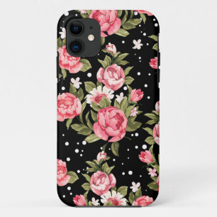 ピンクのちっぽけなシャクヤク iPhone 11 ケース