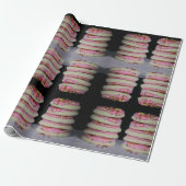 ピンクのつや消しとシュガークッキー ラッピングペーパー (アンロールド)