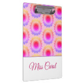 ピンクのひまわりクリップボード クリップボード (右)