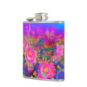 ピンクのひまわり畑 フラスク (左)