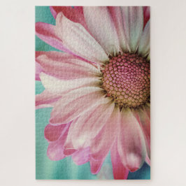 ピンクのひまわり ジグソーパズル