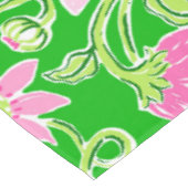 ピンクのひまわり 花柄 テーブルクロス (アングル)