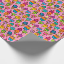 ピンクのアイスクリームコーン