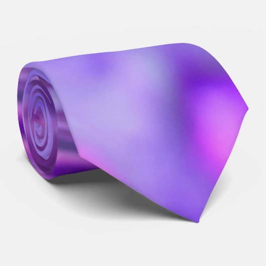 ピンクのアクリルパープル、流体アート絵画の大理石 ネクタイ (ロール)