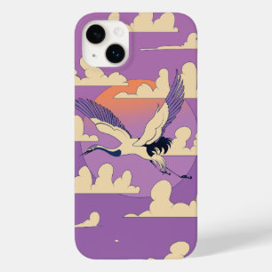 ピンクのアジアの鶴の鳥 Case-Mate iPhone 14 PLUSケース