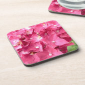 ピンクのアジサイのコースター コースター (左側)