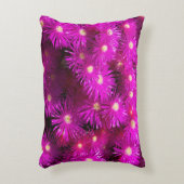 ピンクのアスターの花 アクセントクッション (正面(垂直))