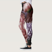 ピンクのアスターブーケ：バロック照明。 レギンス (左)