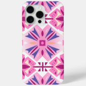 ピンクのアステカ西部ピンクの部族模様 Case-Mate iPhoneケース (裏面)