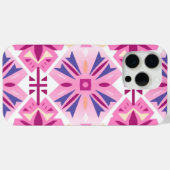 ピンクのアステカ西部ピンクの部族模様 Case-Mate iPhoneケース (裏面 (横))