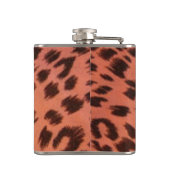 ピンクのアニマルプリント フラスク (裏面)