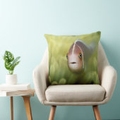 ピンクのアネモネ魚 クッション (椅子)