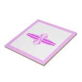 ピンクのアールデコ要素 タイル (側面)