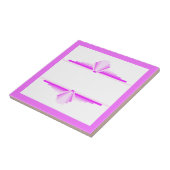ピンクのアールデコ要素 タイル (側面)