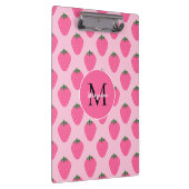 ピンクのイチゴかわいカスタマイズい クリップボード (右)