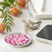 ピンクのイチゴ畑サマーベーカリー果実 キーホルダー (側面)