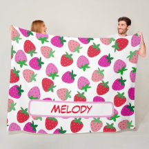 ピンクのイチゴ畑サマーベーカリー果実