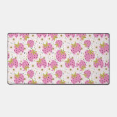 ピンクのイチゴ デスクマット (正面)