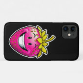 ピンクのイチゴ Case-Mate iPhoneケース (裏面(横))